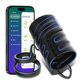 XG12 Glnas Trainer App Control 9 Vibrating Pulsing Dual Penis Ring