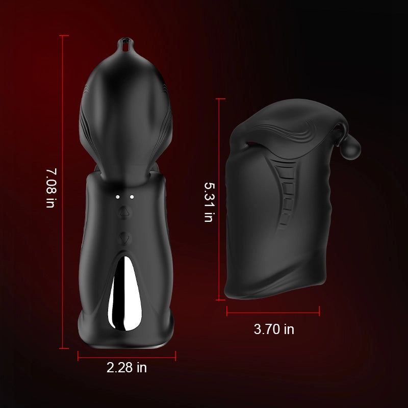 XG14 Glans Trainer 10 Vibration Penis Testicles Stimulator