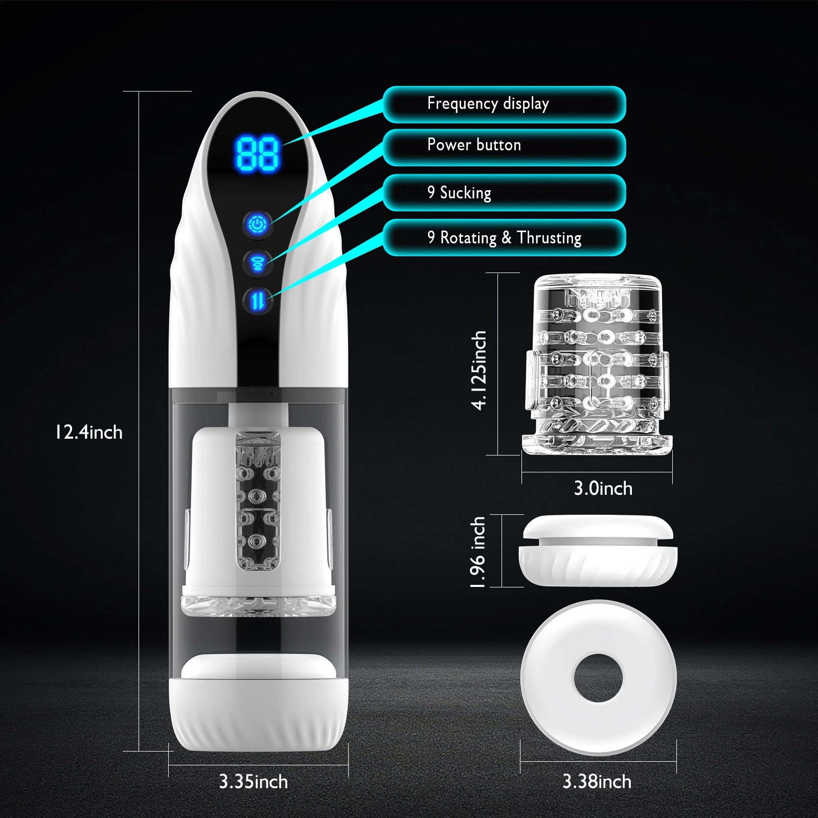 Auto Stroker Sucking Rotating Thrusting Deep Insertion | Xspacecup