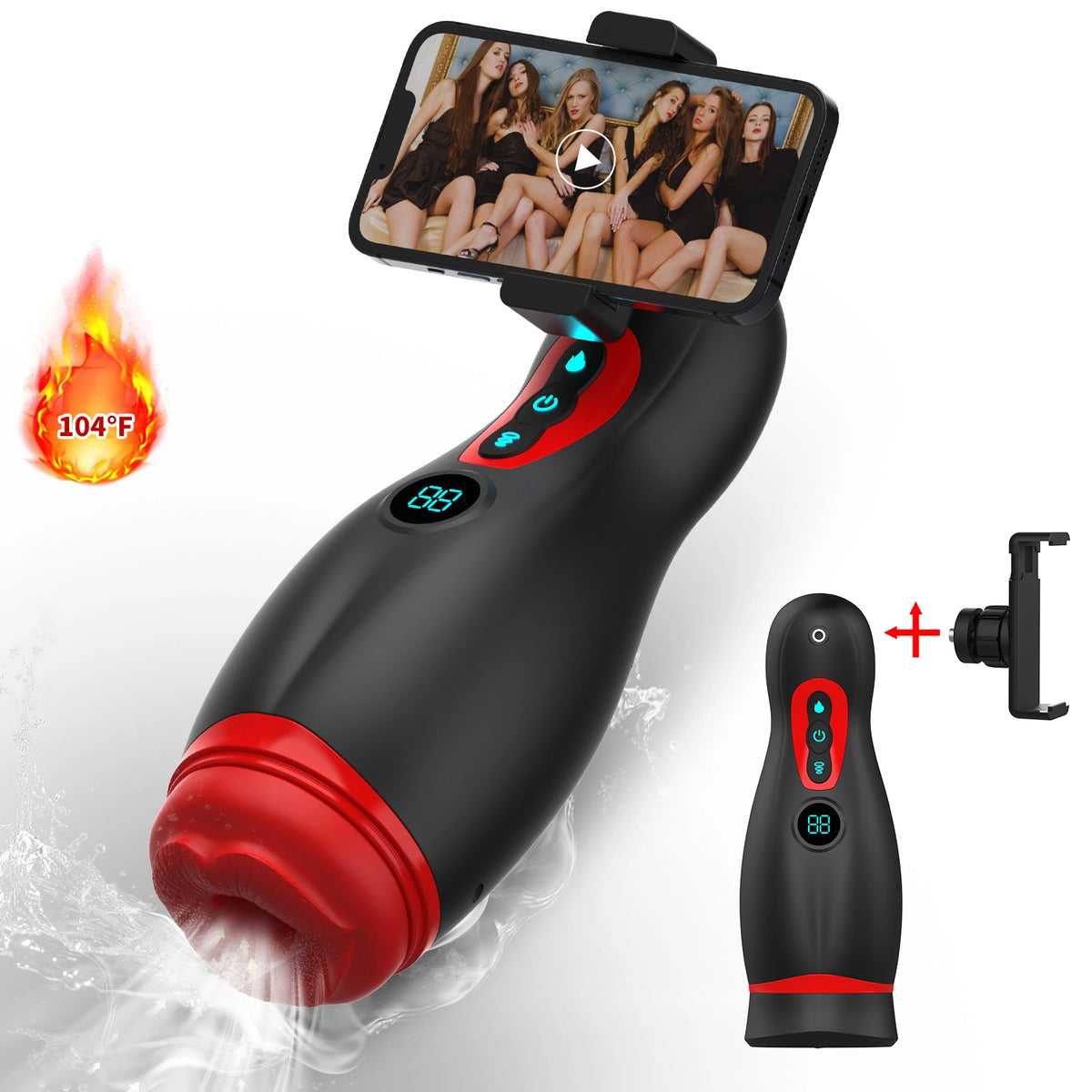 XS1 Male Masturbator Suction Vibration Voice One-click Climax for Beginner